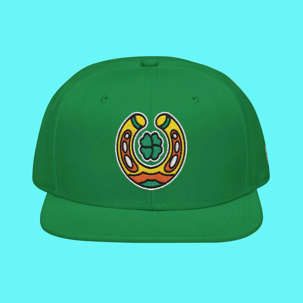 Snapback Hat Kelly Green