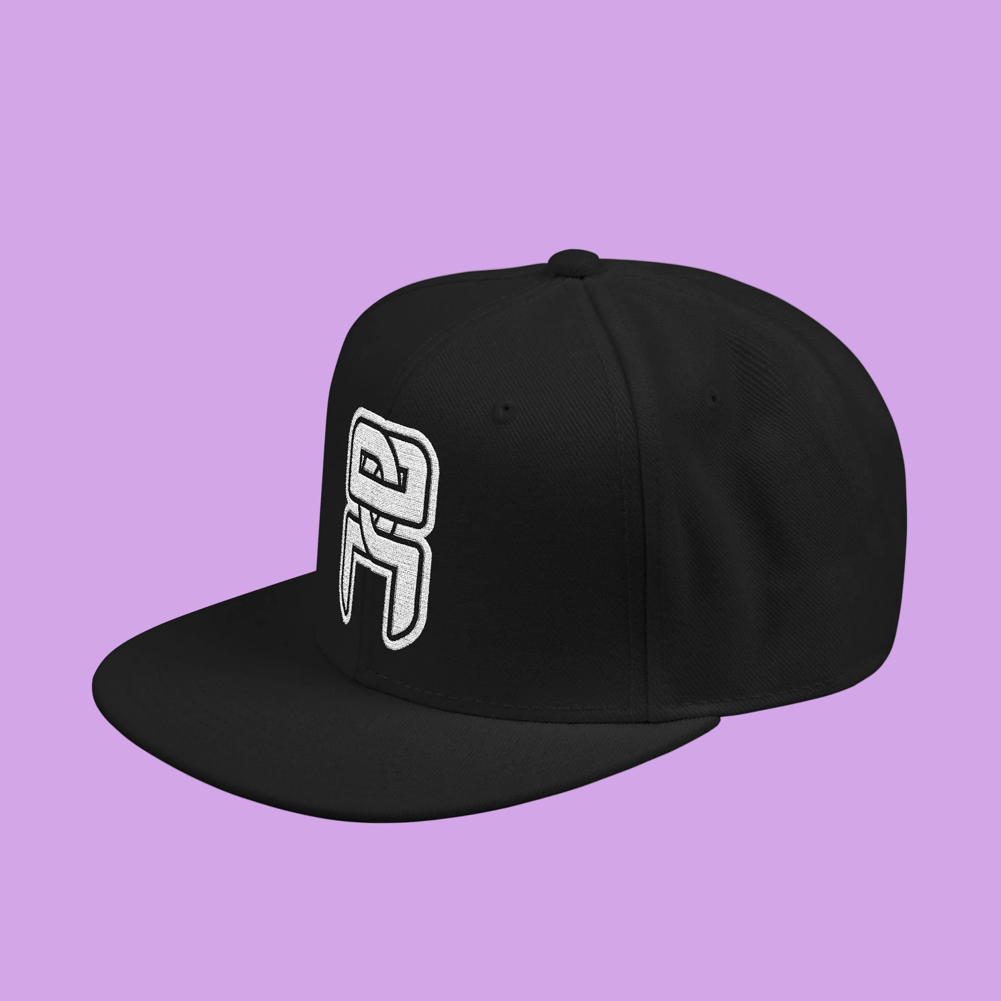 Snapback Hat Black