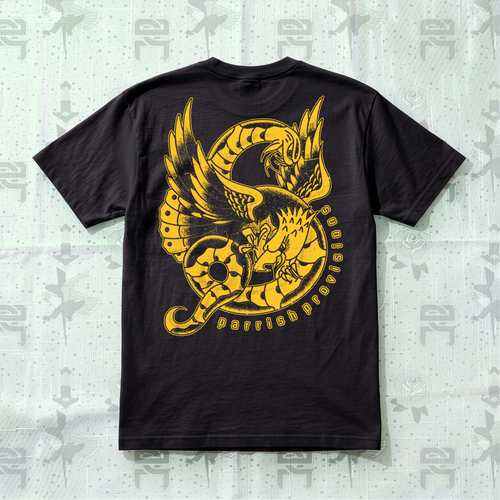 Eagle Snake Soft Tee – Black