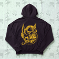 Eagle Snake Hoodie - Black