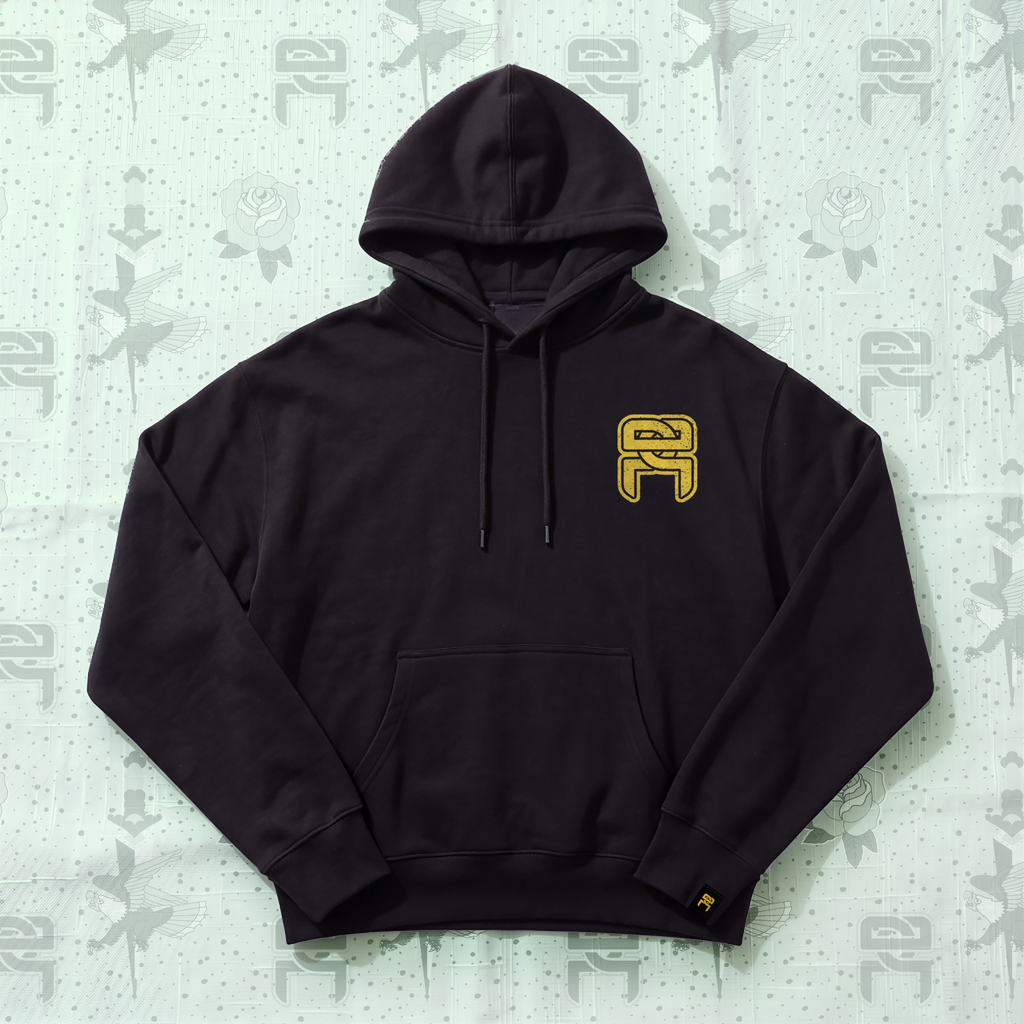 Eagle Snake Hoodie - Black