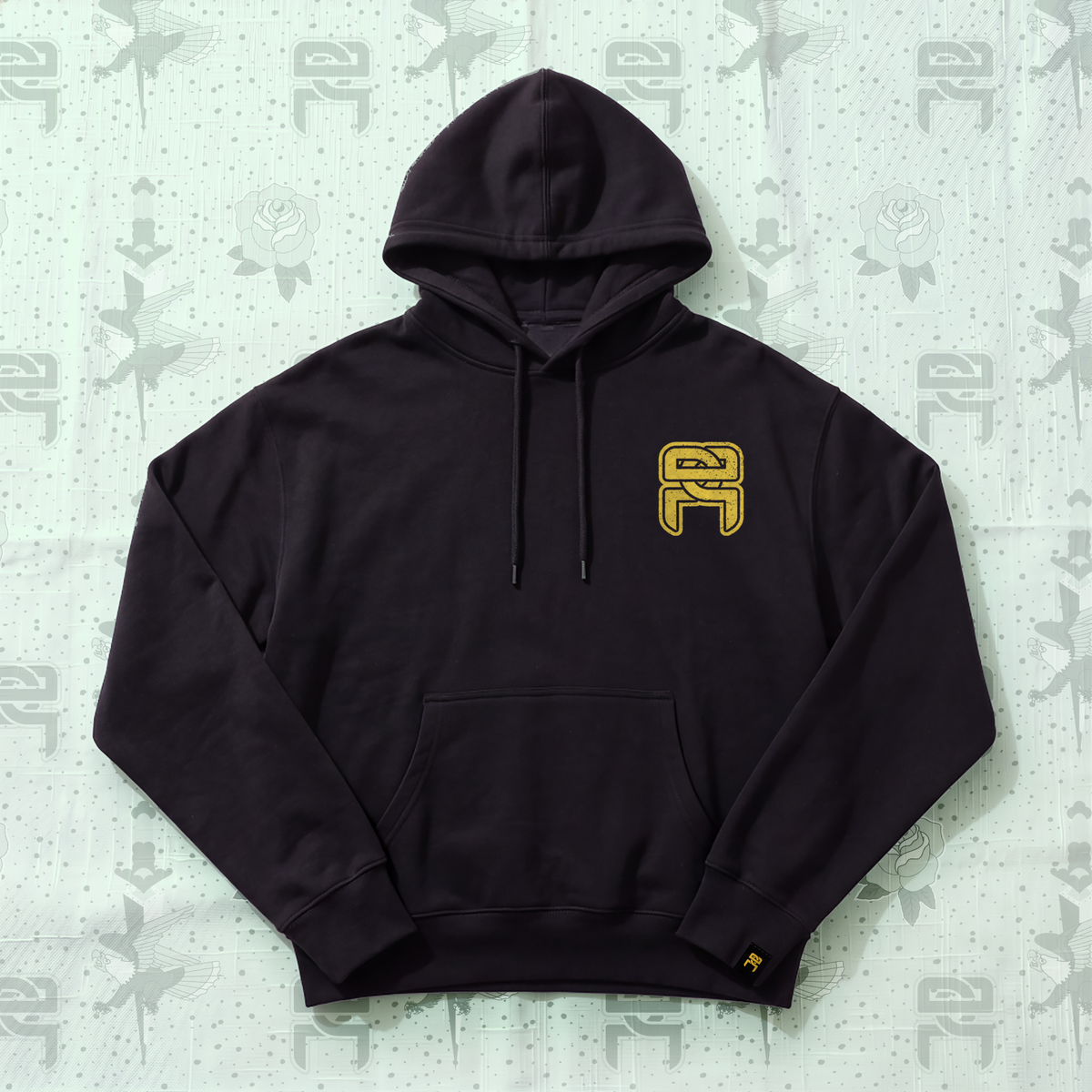 Eagle Snake Hoodie - Black