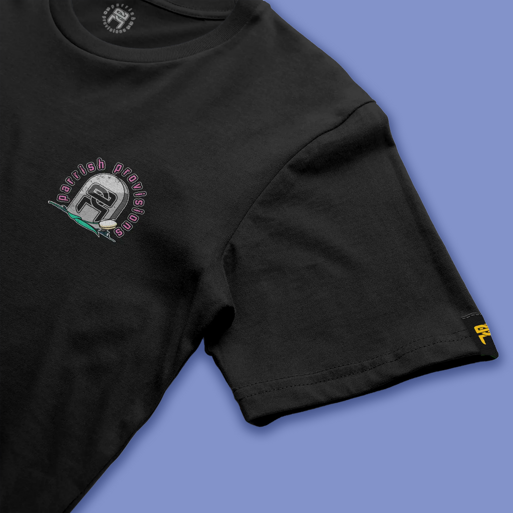 No Breakfast Heavy Tee – Black