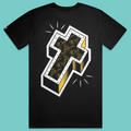 LACE CROSS HEAVY BLACK