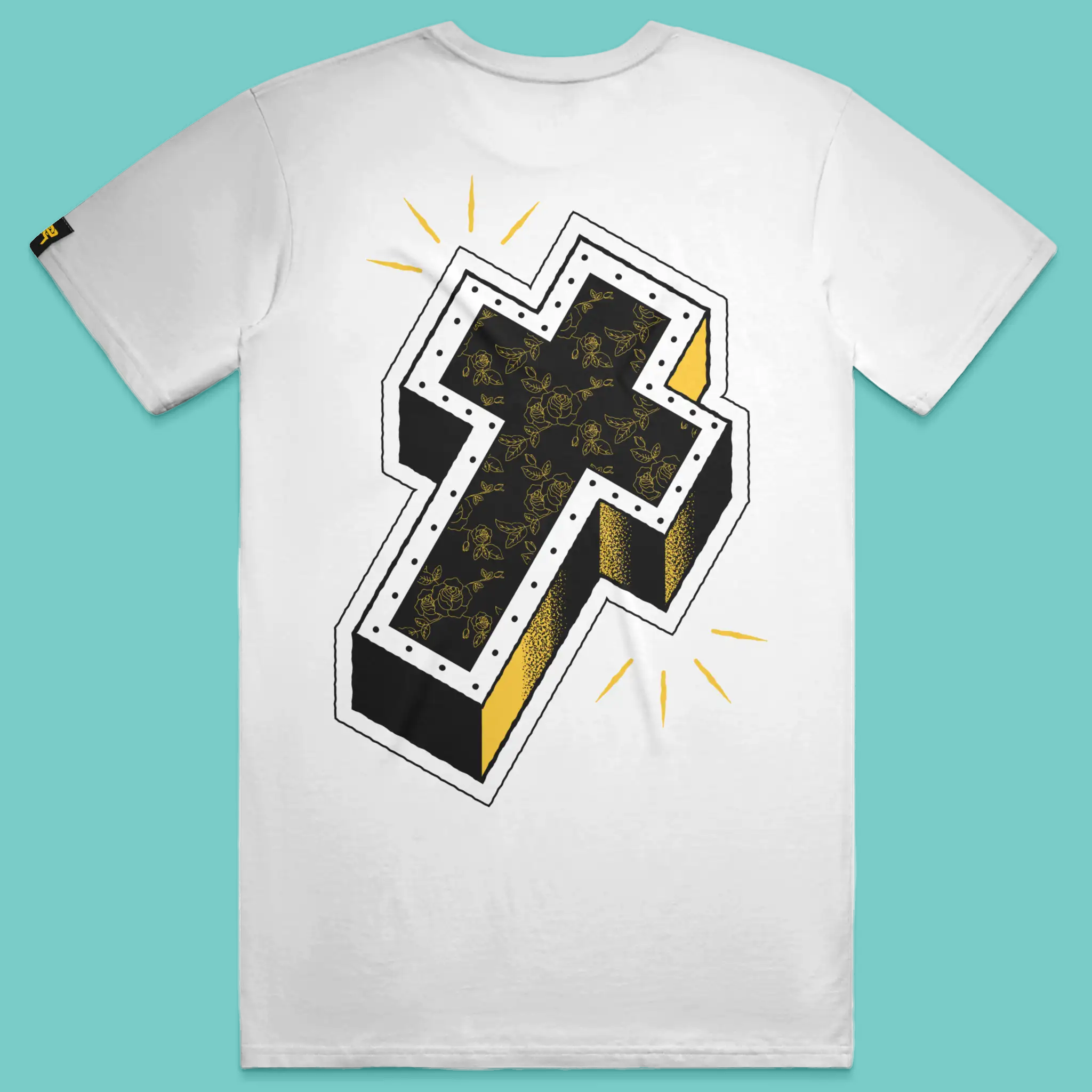 LACE CROSS HEAVY WHITE