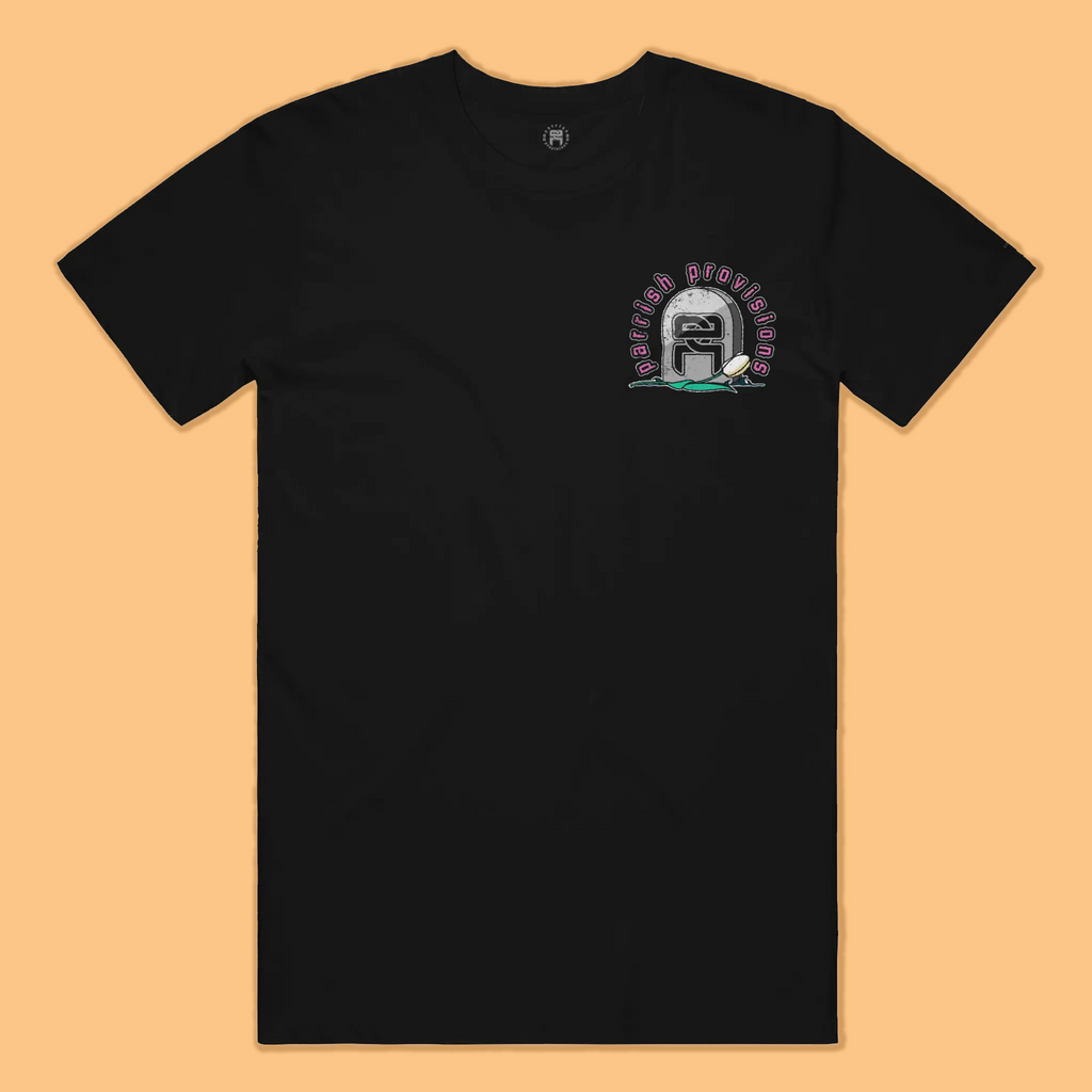 No Breakfast Heavy Tee – Black