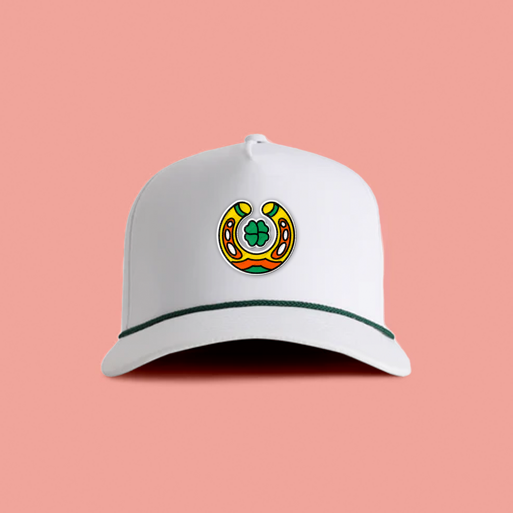 WHITE/DARK GREEN
