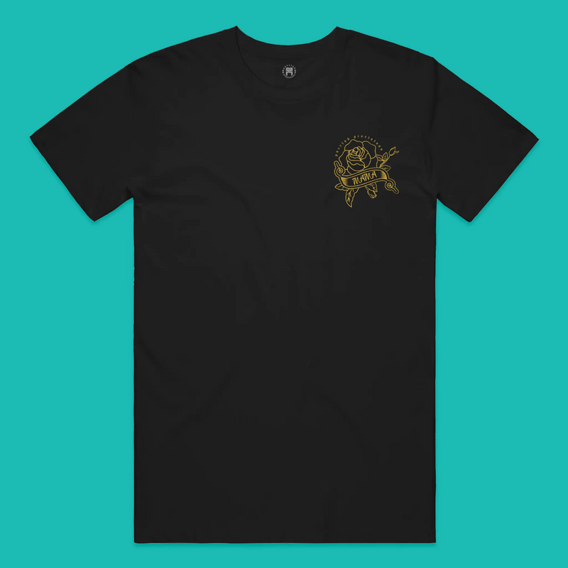 Mama Rose Soft Tee – Black