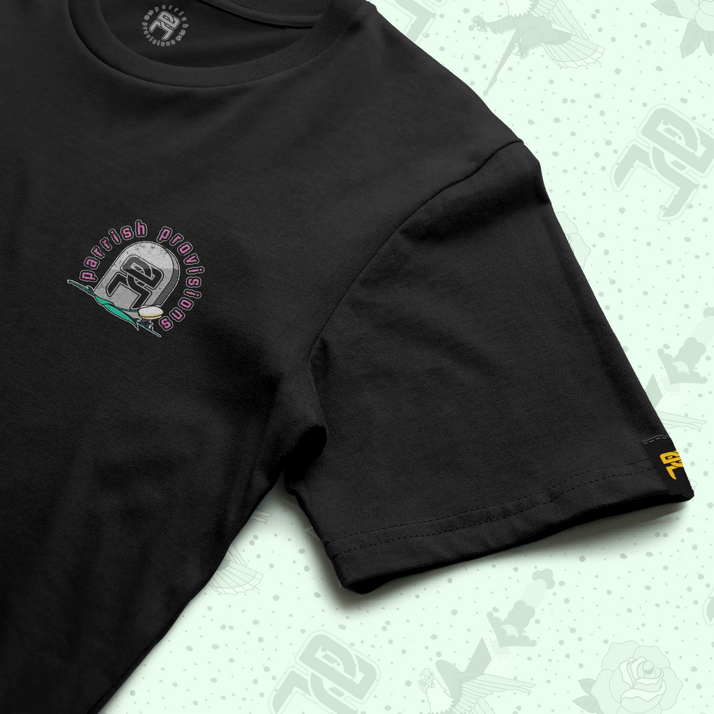 No Breakfast Heavy Tee – Black