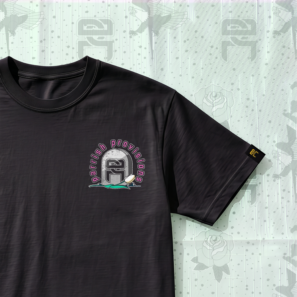 No Breakfast Heavy Tee – Black