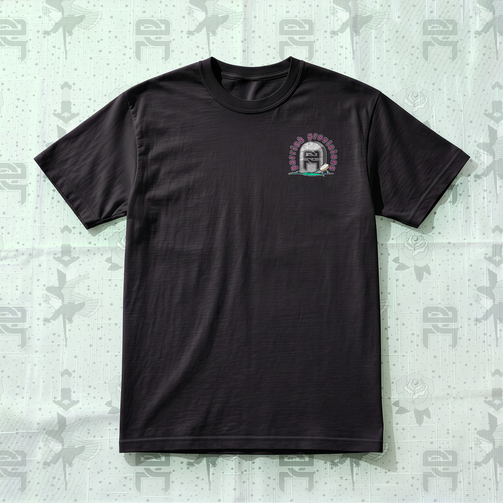 No Breakfast Heavy Tee – Black