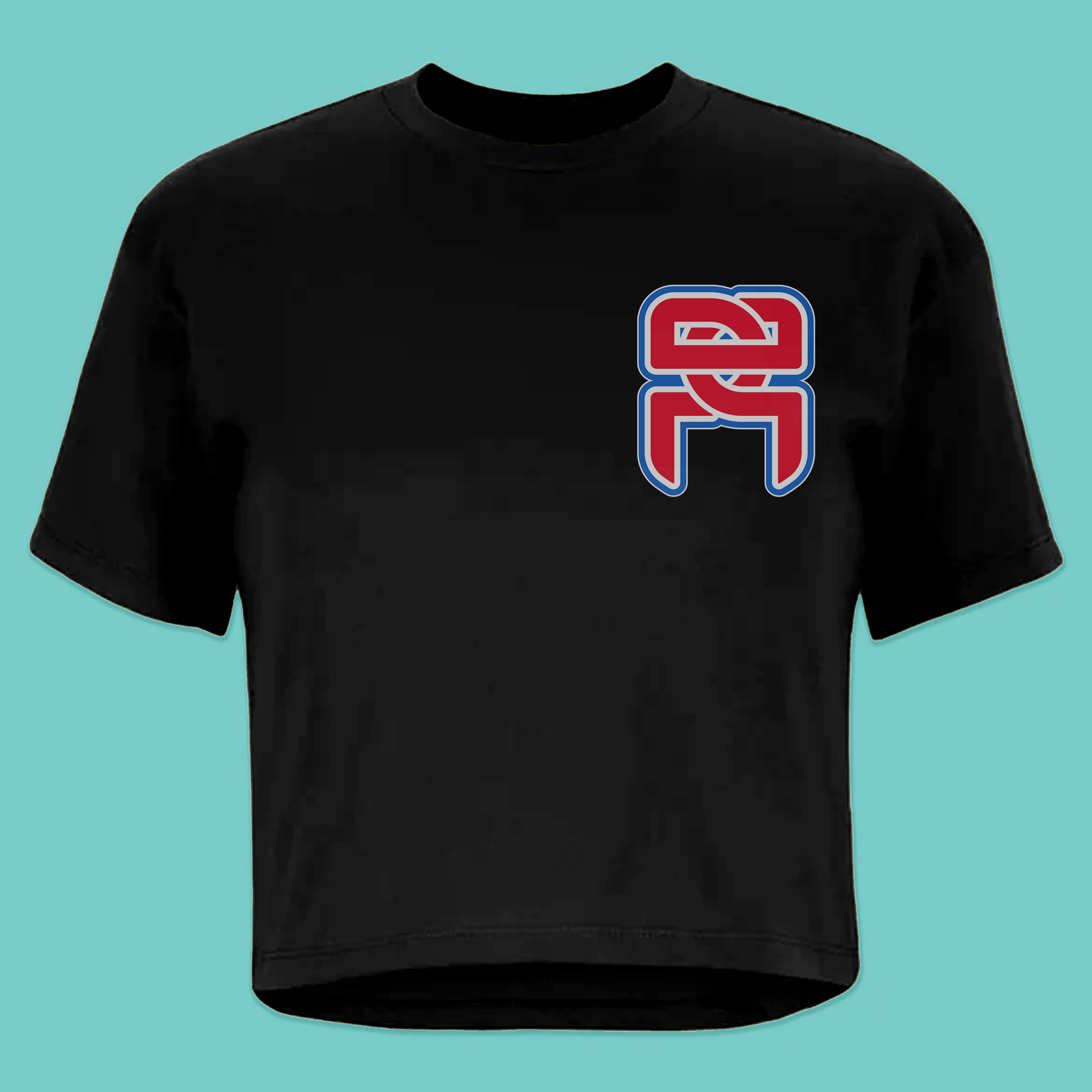 PE CROP BLACK